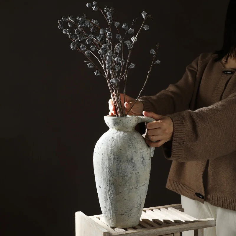 Heritage Stone Ceramic Vase