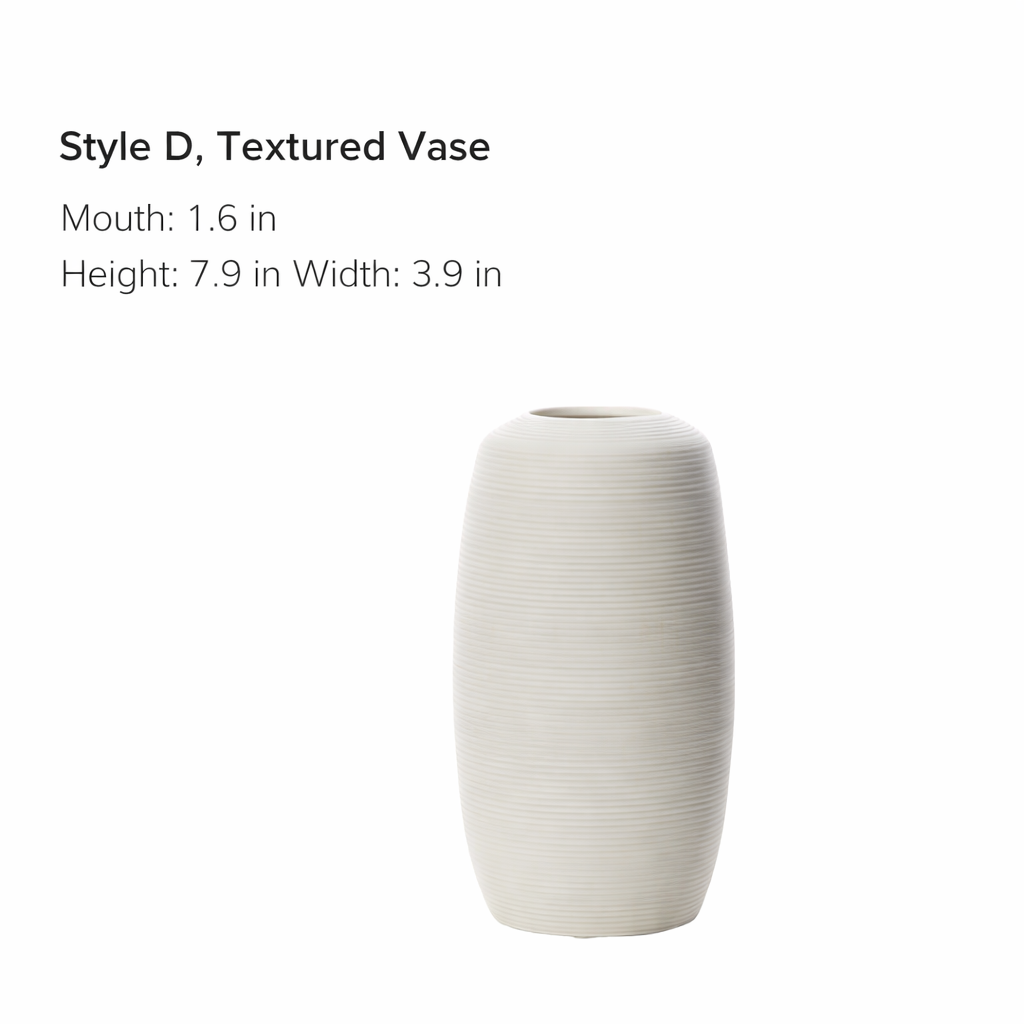 Handmade brushed large vase ornaments