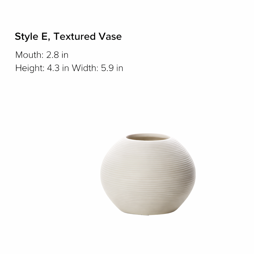 Handmade brushed large vase ornaments