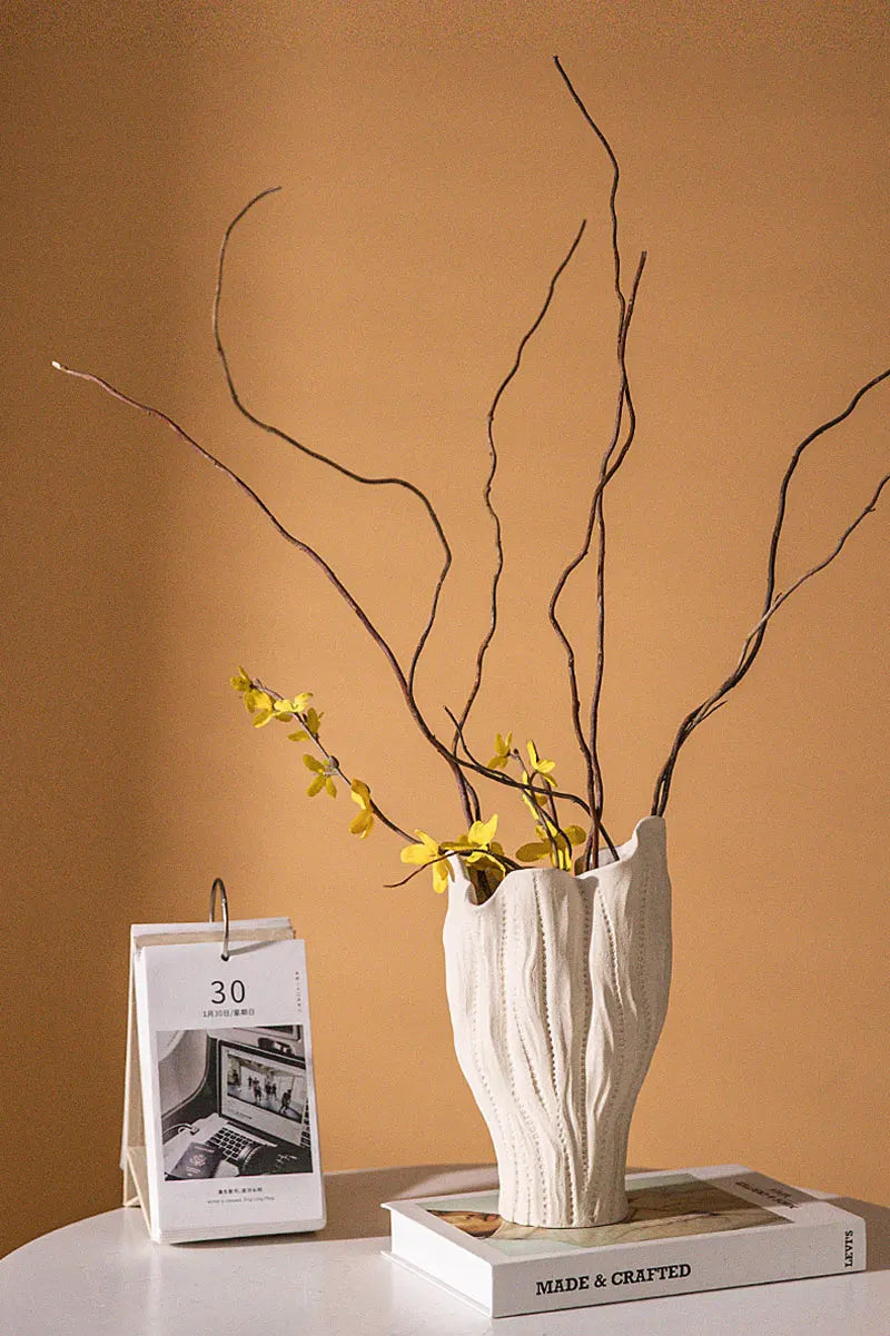 Coastal Sculpted Vase