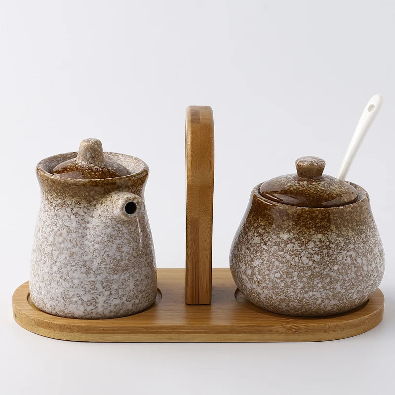 Nordic Ceramic Seasoning Jar Set