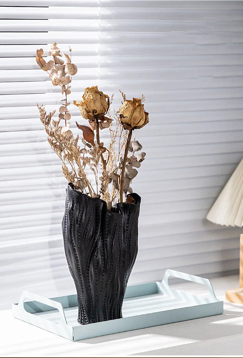 Coastal Sculpted Vase