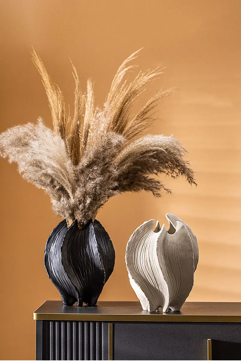 Coastal Sculpted Vase