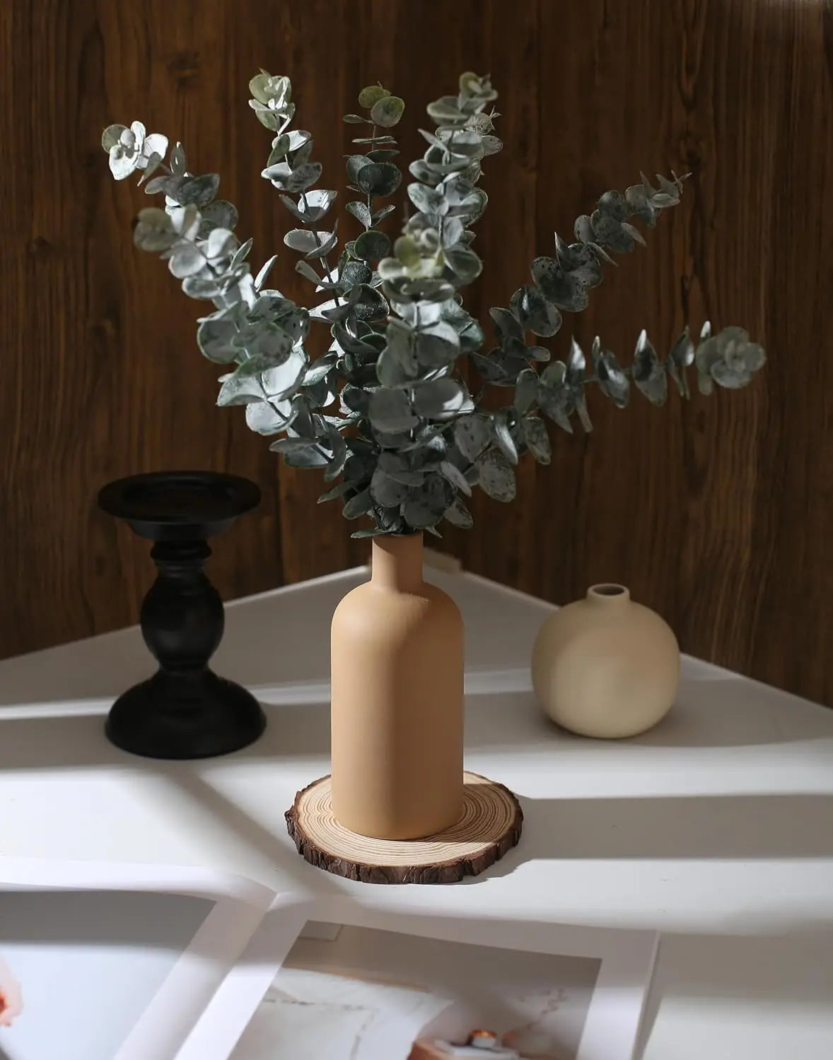 Ceramic Neutral Vase Set