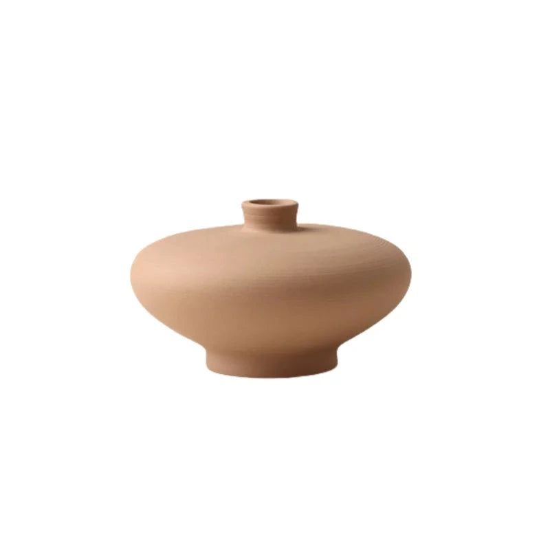 Nordic Embrace Ceramic Vase