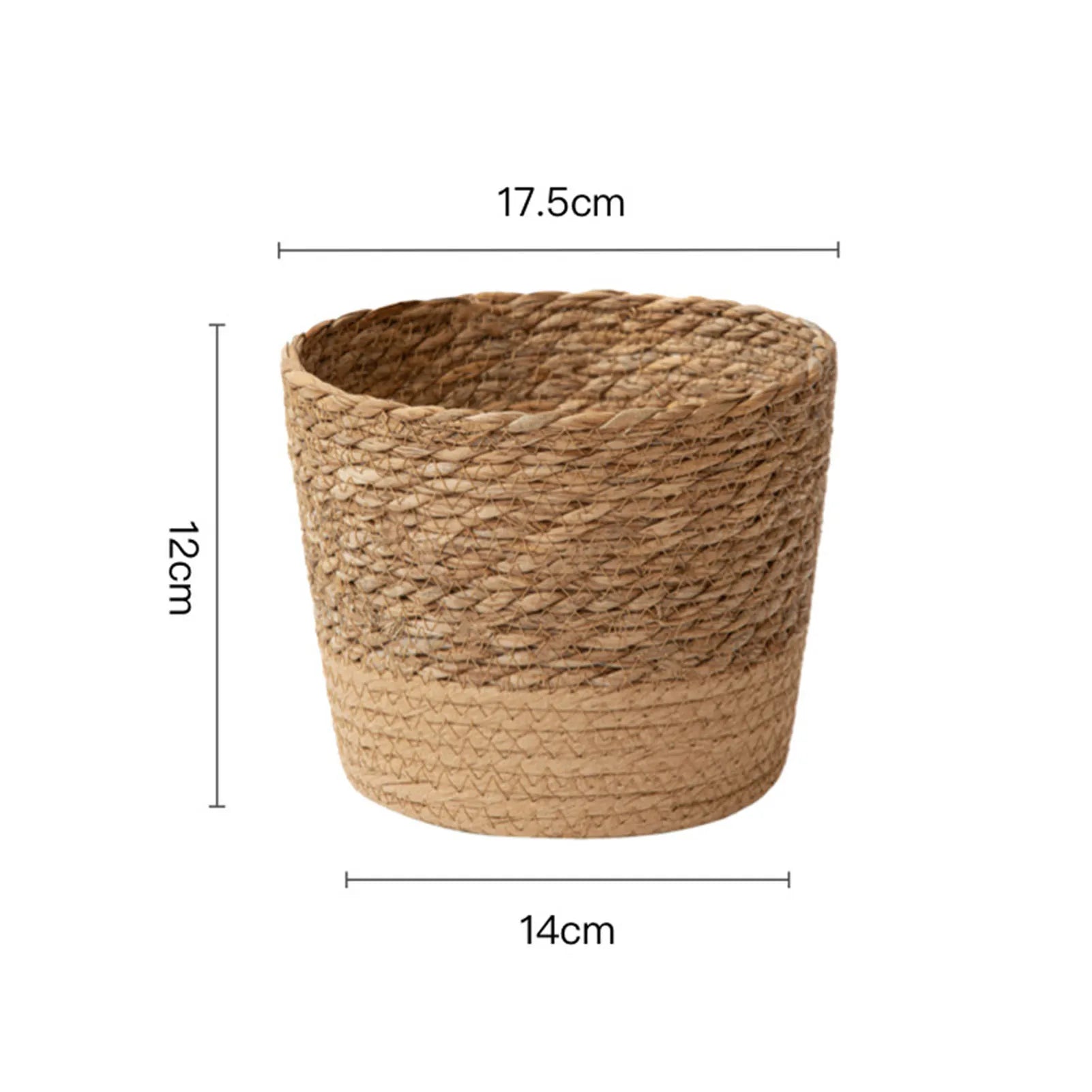 Woven Seagrass Hanging Plant Organizer