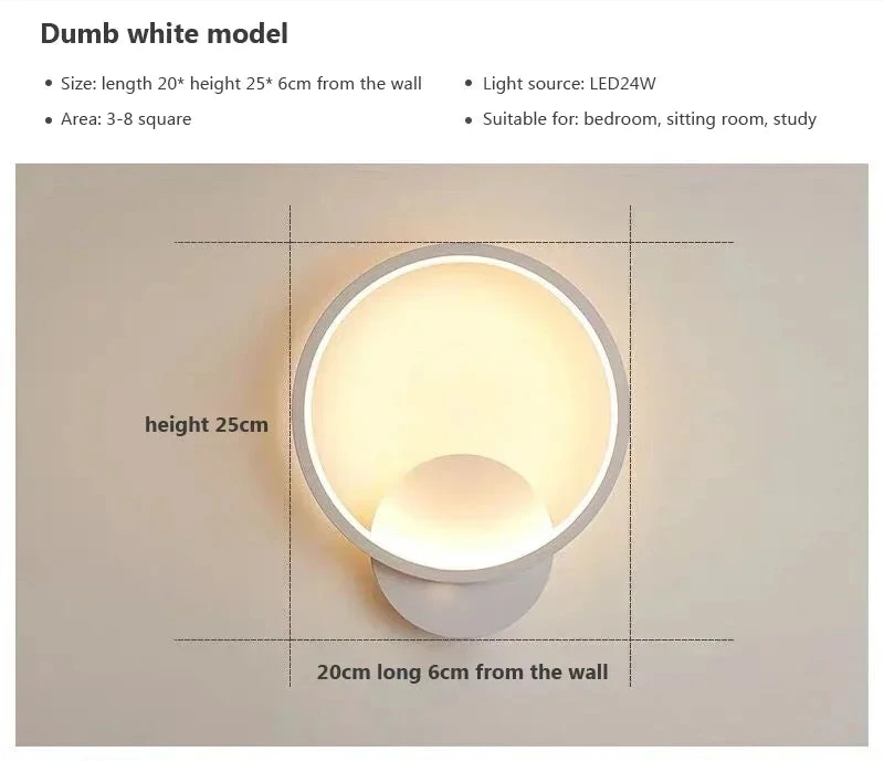 Nordic Modern LED Wall Sconce