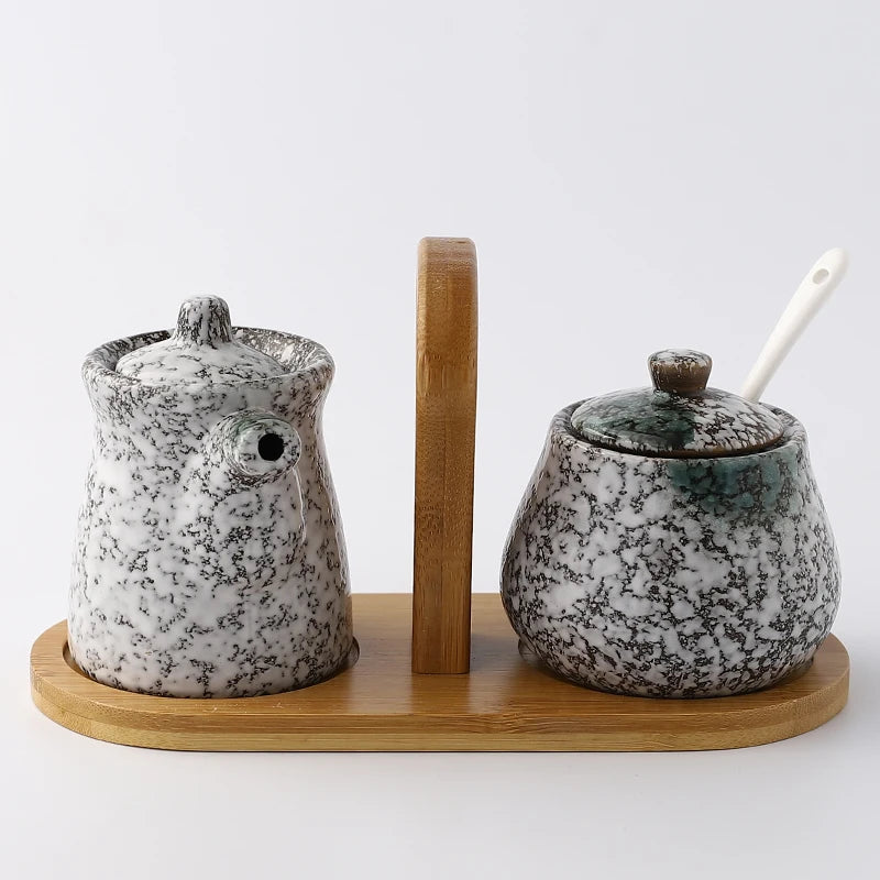 Nordic Ceramic Seasoning Jar Set