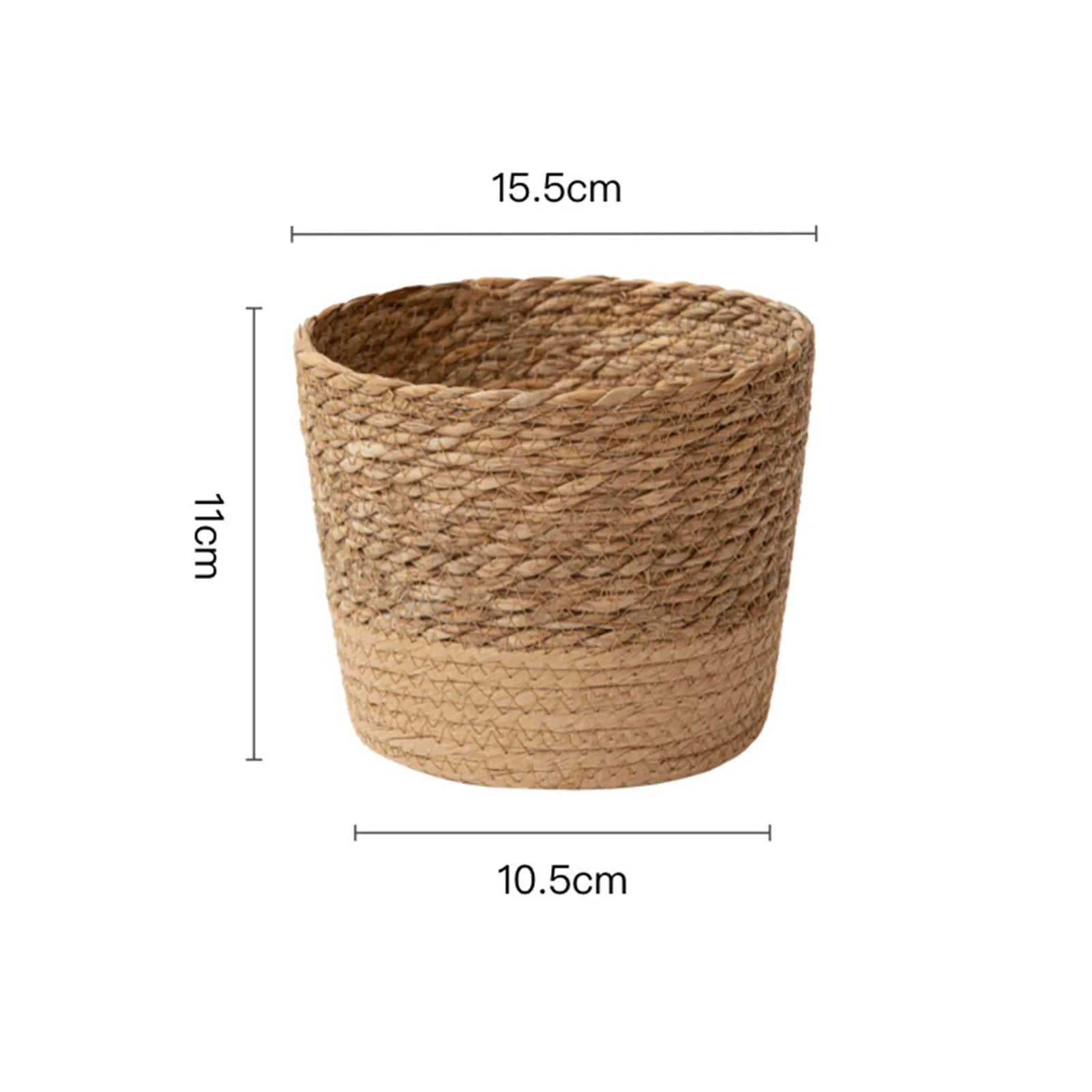 Woven Seagrass Hanging Plant Organizer