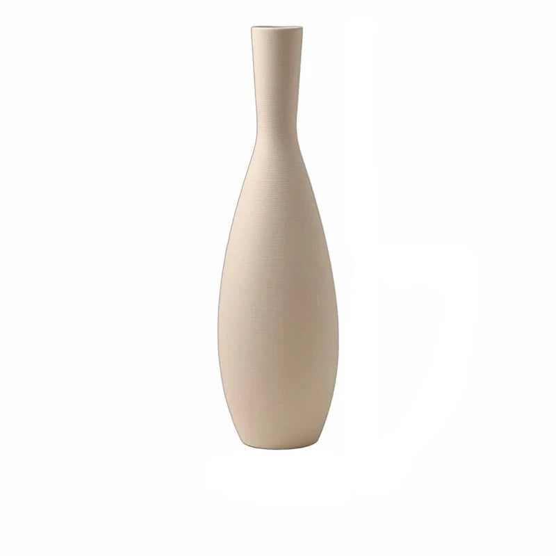 Nordic Embrace Ceramic Vase