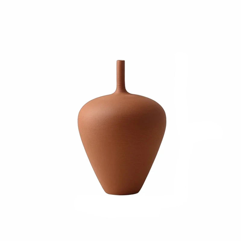 Nordic Embrace Ceramic Vase